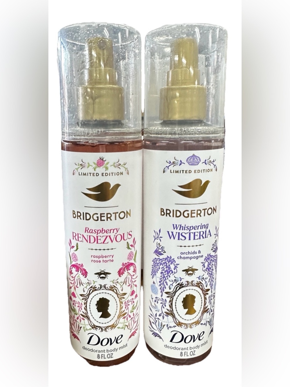 Bridgerton Limited Ed Body Spray: Rendevous Raspberry & Wisteria new